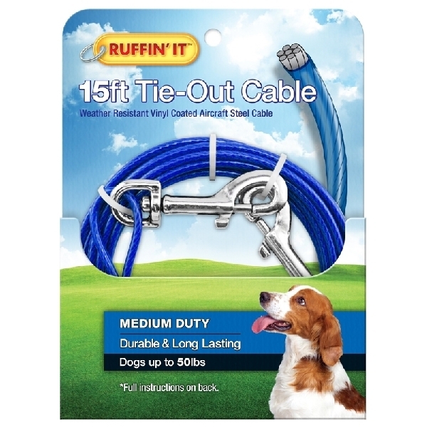 Westminster Pet Products Vinyl-Coated Dog Tie-Out Cable 29115